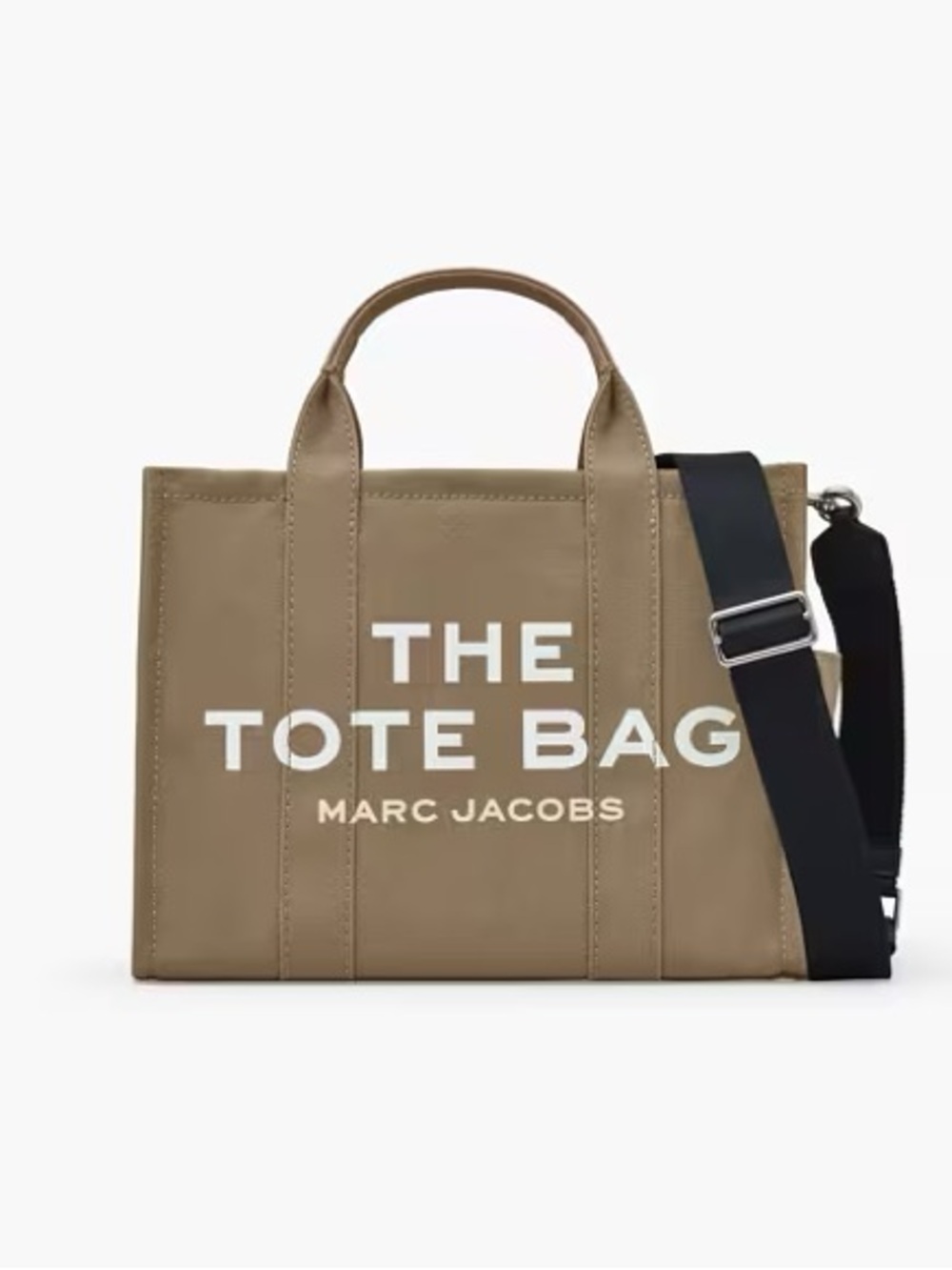 Marc Jacobs Slate Green Canvas Medium The Tote Bag EUC - Picture 7 of 10